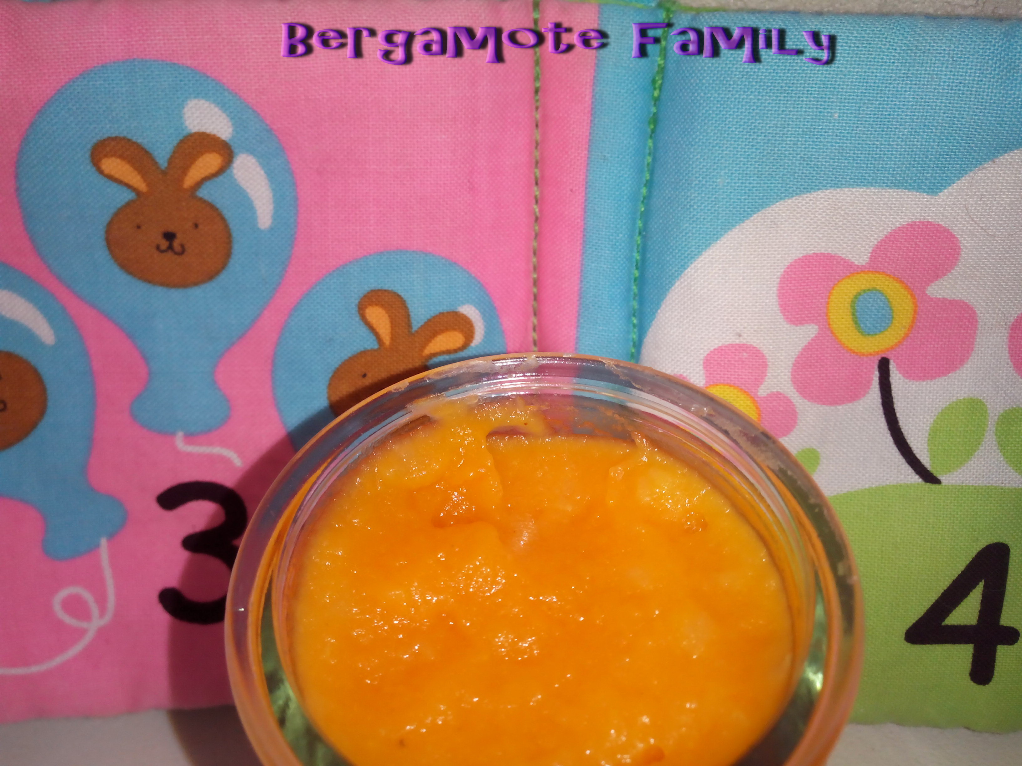 compote patate douce pomme cannelle