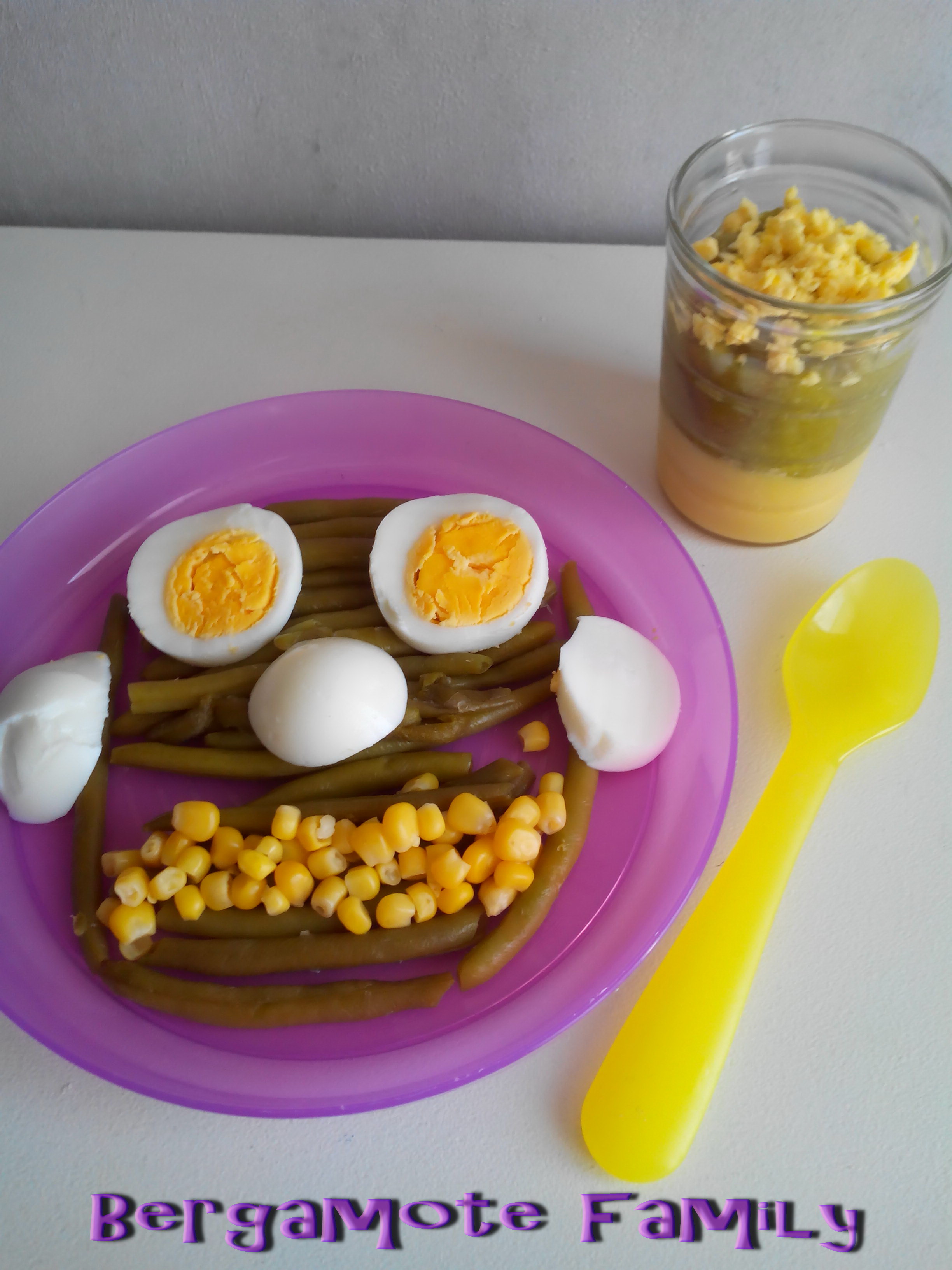 duo vert et jaune famille