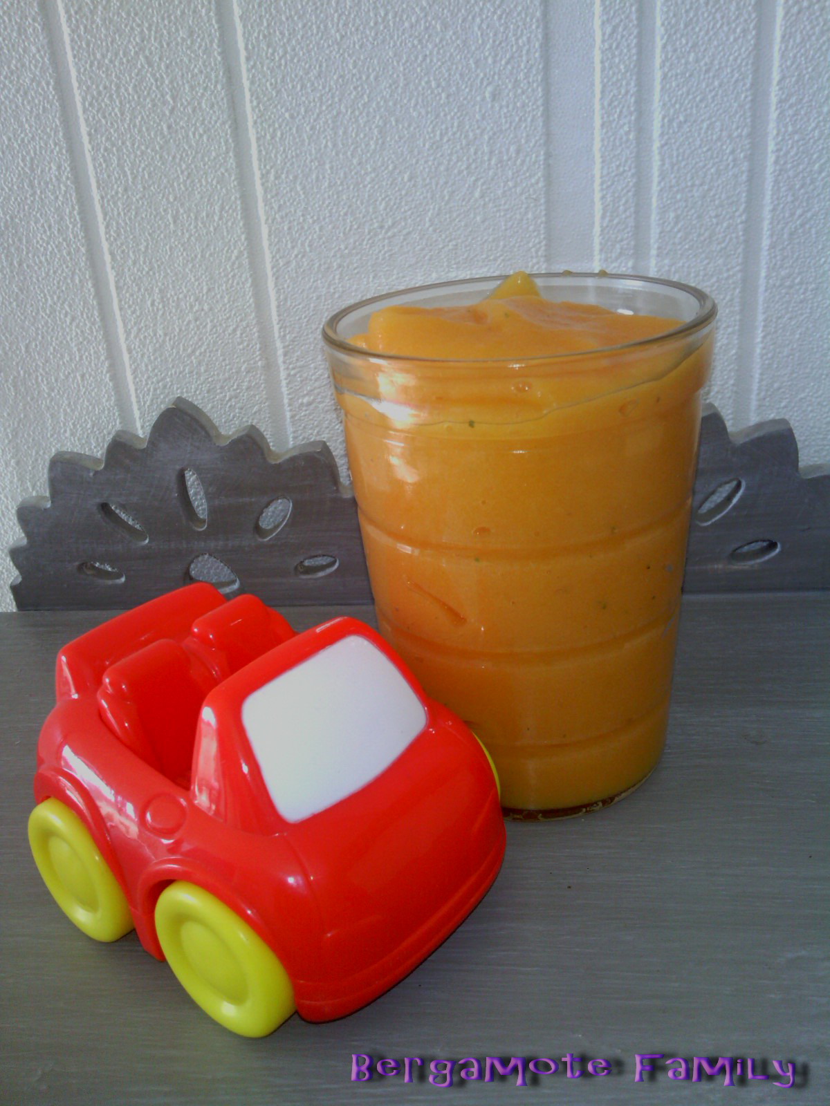 purée navet carotte PDT basilic