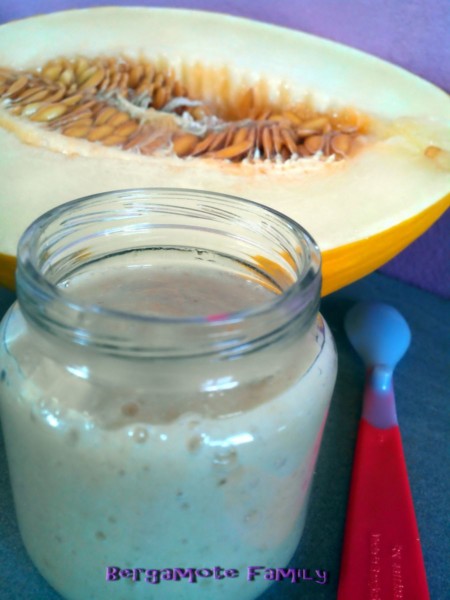 compote melon jaune et banane