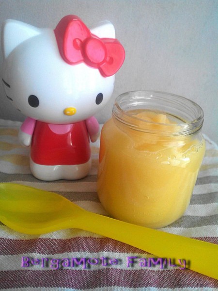 compote de melon jaune pomme vanille