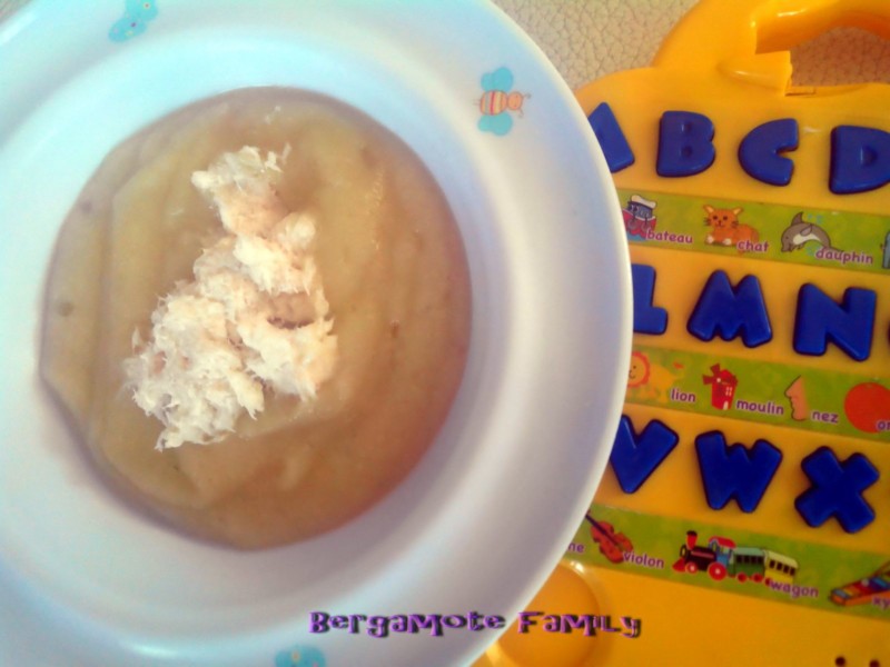 purée fenouil au colin