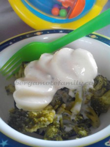 brocoli et oeuf dur à la sauce camembert