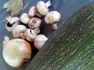 velouté courgette champignons ingrédients