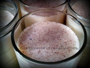 yaourt au lait de croissance et vanille