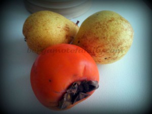 poire et kaki