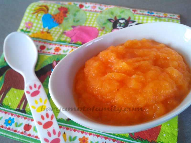purée betterave jaune carotte - Bergamote Family
