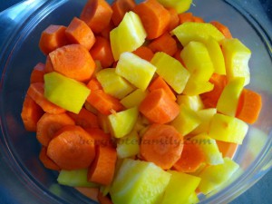 purée betterave jaune carotte préparation - bergamote Family