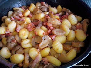 gratin gnoccis préparation