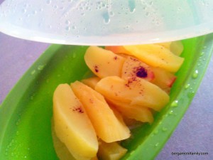 papillote pomme vanille filigrane