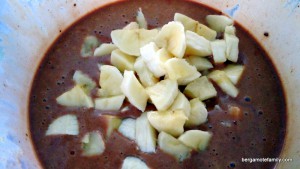 cake a la banane et nesquik - bergamote family