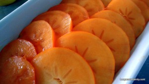 kaki au miel et vanille - omnicuiseur - bergamote family