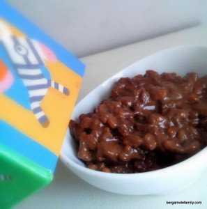 riz au lait au chocolat - bergamote family