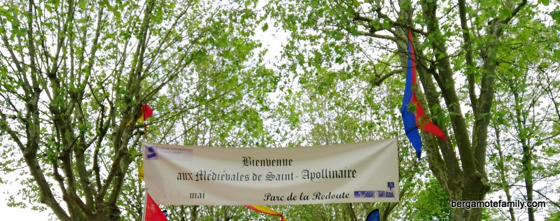 Médiévales saint-apollinaire - bergamote family