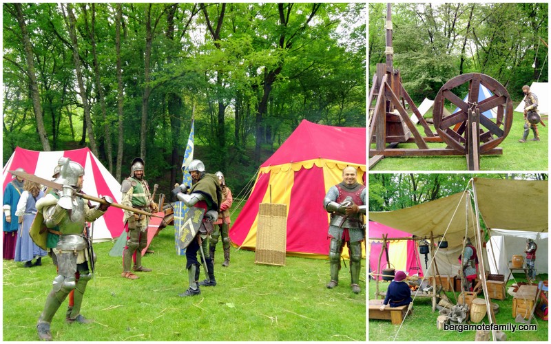 Médiévales saint-apollinaire - bergamote family