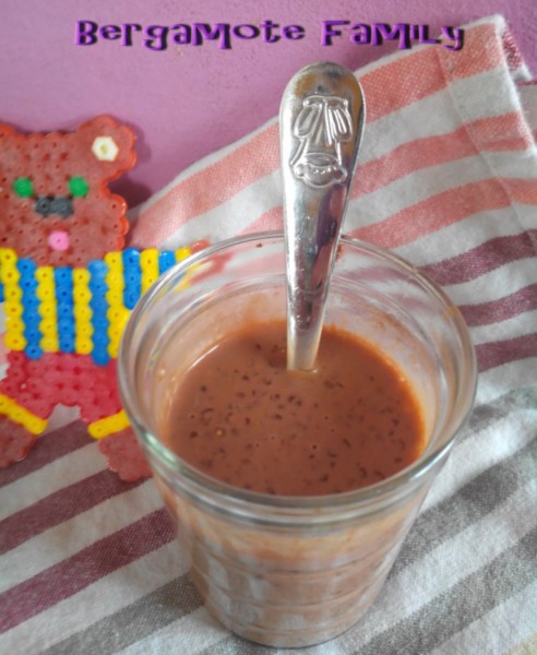 Crème de tapioca au Nutella (à partir de 2-3 ans) crème tapioca nutella