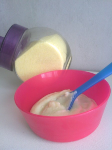 Semoule Au Lait A La Vanille Des 8 Mois Bergamote Family
