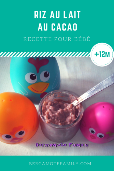 Riz Au Lait Au Cacao Bebe Des 12 Mois Bergamote Family Riz Au Lait Au Cacao Bebe Des 12 Mois Bergamote Family