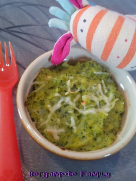 Gratin de colin et brocoli à la béchamel au comté (dès 8 mois) gratin de colin et brocoli