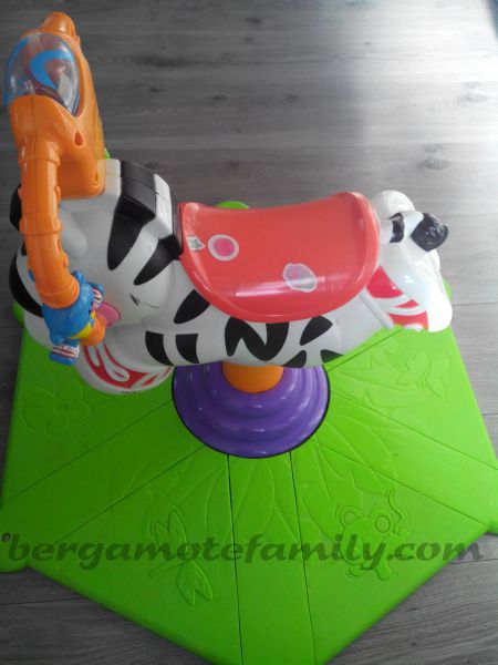 zebre tourni rebond fisher price