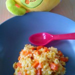 risotto de carotte curry vache qui rit 4