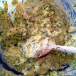 cake brocoli préparation