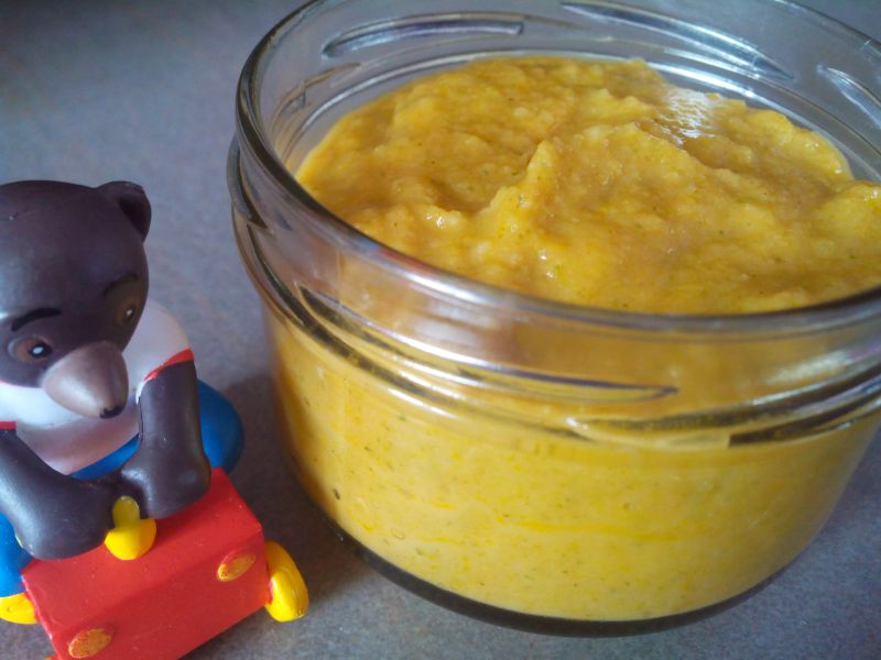 Puree De Carotte Et Brocoli A La Lotte Pour Bebe Bergamote Family