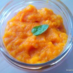 purée froide bébé – petite pâtes sauce tomate carotte basilic – bergamote family