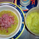 Jambon et sa purée de patate douce blanche, courgette et pointe de curry – bergamote family (10)