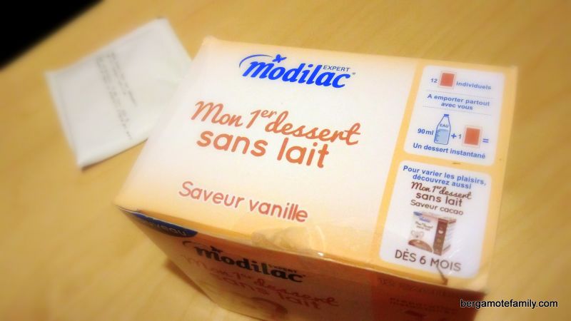 Modilac Lance Le 1er Dessert Sans Lait Pour Bebe Sans Plv Lactose Gluten Bergamote Family