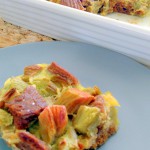 gratin de rhubarbe et spéculoos omnicuiseur – bergamote family (1)