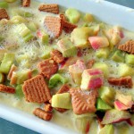 gratin de rhubarbe et spéculoos omnicuiseur – bergamote family (2)