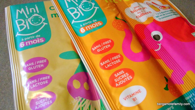 Les céréales infantiles MINI BIO