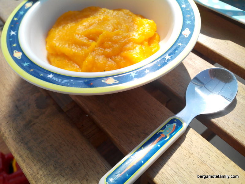 Parmentier de patate douce pour bébé