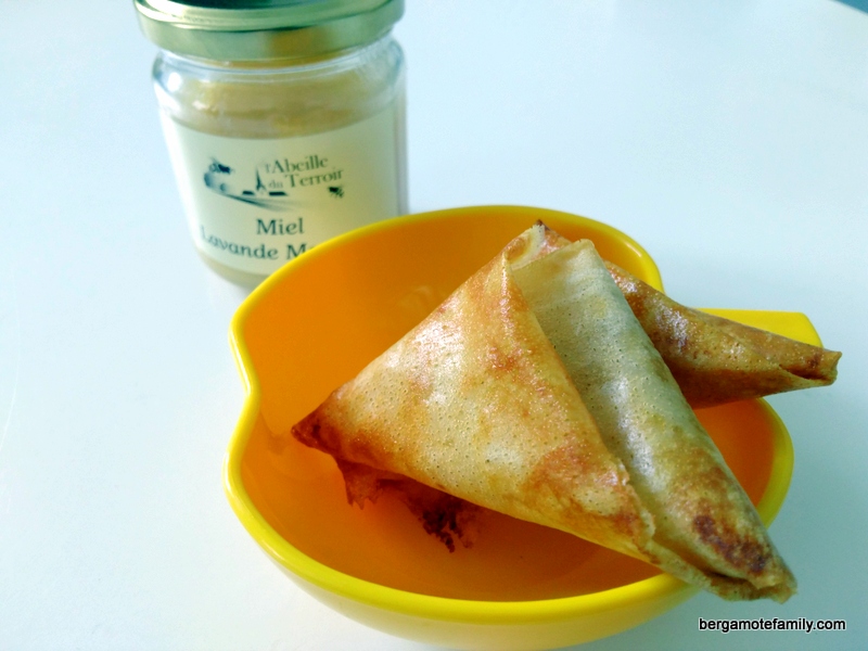 Samoussa pomme & miel