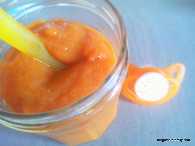 Compote Bebe De Pomme Cerise Et Cannelle Des 12 Mois