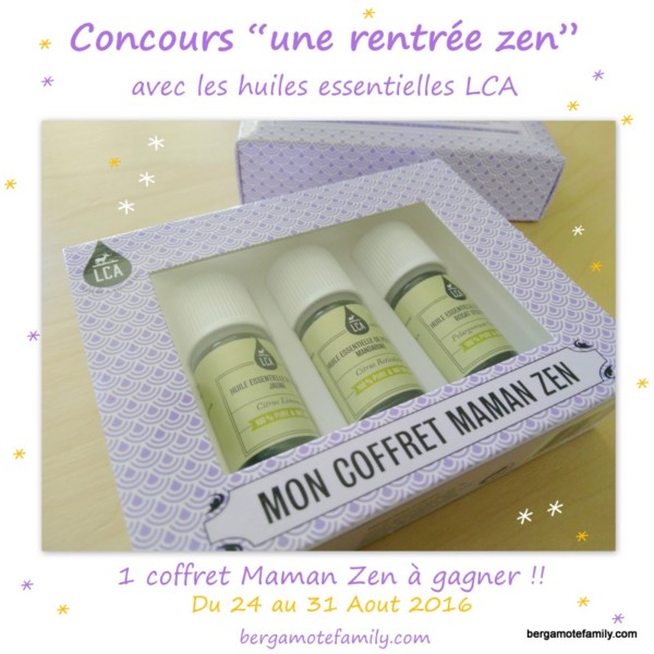 coffret maman zen lca - bergamote family