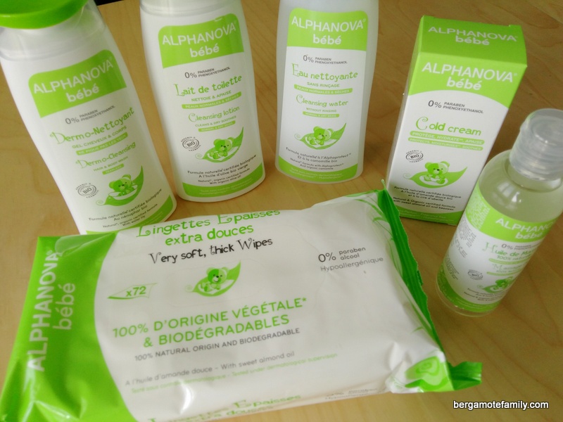 Les Soins Bio Alphanova Pour Bebe Bergamote Family