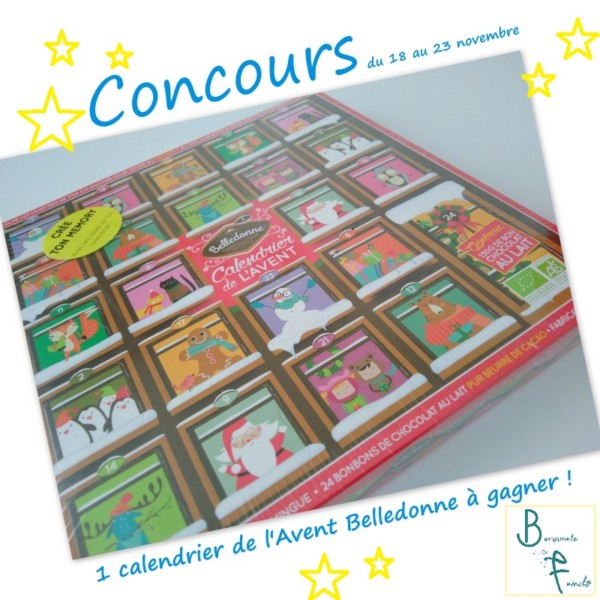 Calendrier Bio Chocolat Enfant - Belledonne