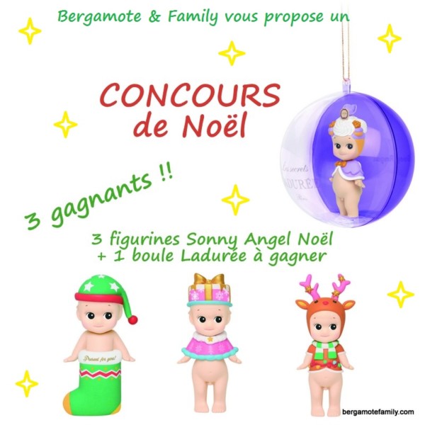 Noël avec Sonny Angel et Ladurée (concours !)