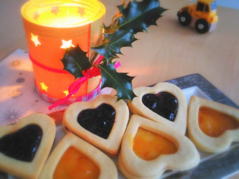 Biscuits de Noël à la confiture Bonne Maman