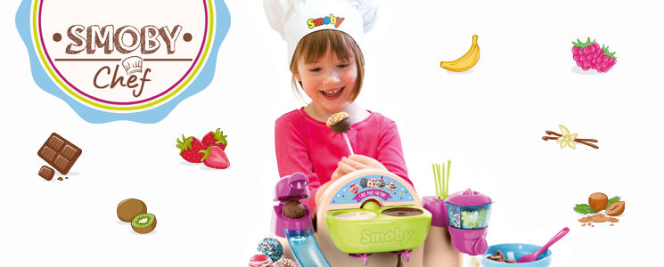 Smoby Chef Cake Pops Factory - Fabrique à Cake Pops Avec Accessoires, Livre Recettes, Dès 5 Ans
