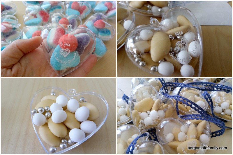 DIY Mariage : nos petits cœurs de dragées