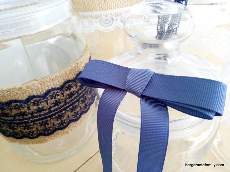 Customiser les bonbonnières du Candy Bar