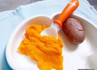 Petite purée de carottes à l’orange pour bébé et sa famille