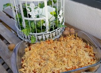 Crumble de patate douce sans gluten