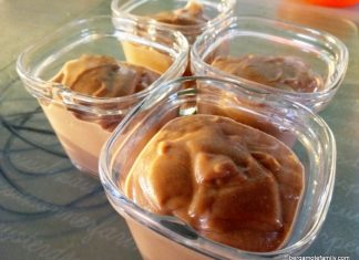 Petite crème au chocolat sans gluten pour bébé / enfant (calcul glucidique pour diabétique)