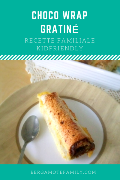 choco wrap gratiné - bergamote family