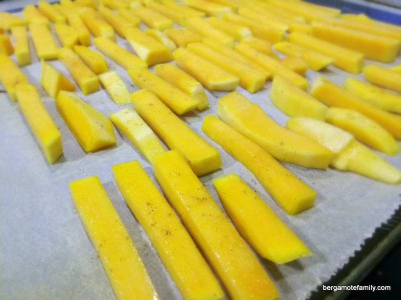 Frites De Butternut Au Paprika Bergamote Family