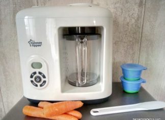 Zoom sur le robot cuiseur mixeur d’aliments pour bébé Tommee Tippee